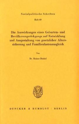 Produktbild: Dinkel, R: Auswirkungen/Geburtenrueckgang