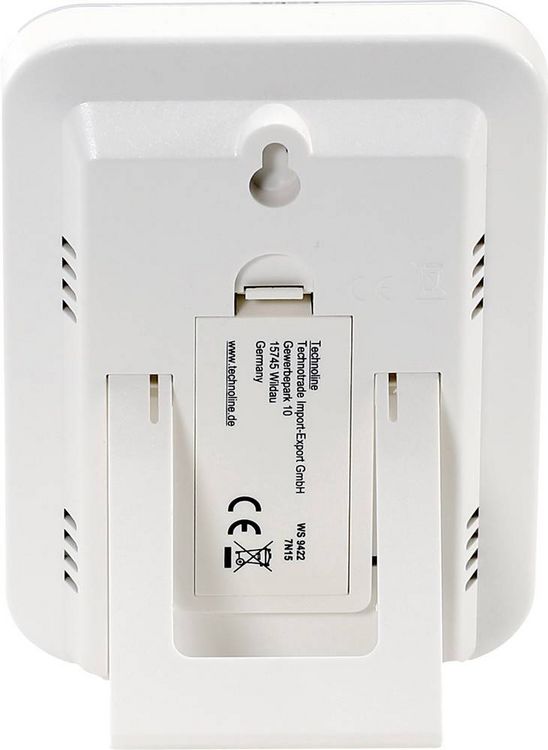 Produktbild: Techno Line WS 9422 Luftfeuchtemessger&auml;t (Hygrometer) 20 % rF 95 % rF Taupunkt-/Schimmelwarnanzeige