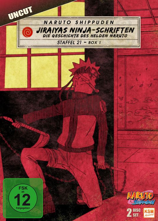 Produktbild: Naruto Shippuden - Staffel 21.1: Folgen 652-661 [2 DVDs]