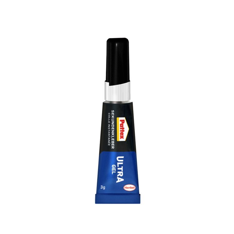 Produktbild: Henkel AG & Co. KGaA Sekundenkleber Pattex Ultra Gel 2x3g, 2er Set