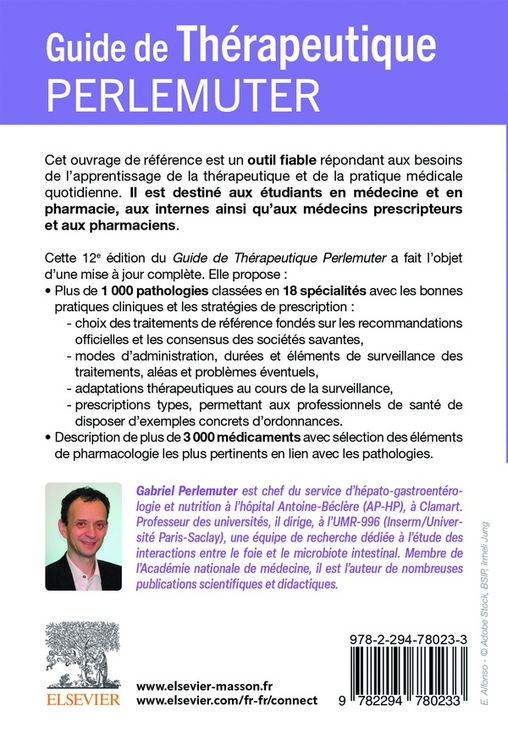 Produktbild: Guide de th&eacute;rapeutique