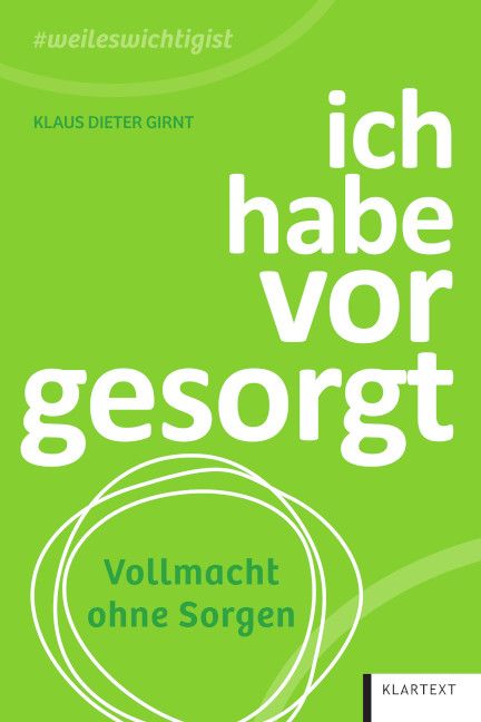 Produktbild: Ich habe vorgesorgt
