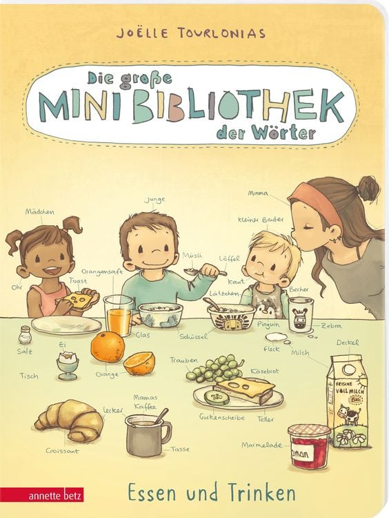 Produktbild: Die gro&szlig;e Mini-Bibliothek der W&ouml;rter - Essen und Trinken (Die Mini-Bibliothek der W&ouml;rter, Bd.)