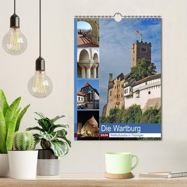 Produktbild: Die Wartburg - Weltkulturerbe in Th&uuml;ringen (Wandkalender 2026 DIN A4 hoch), CALVENDO Monatskalender