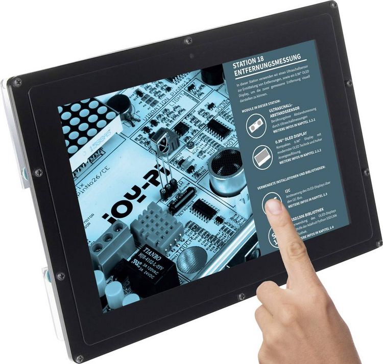 Produktbild: Joy-it LCD10 V2 Touchscreen-Modul 25.7 cm (10.1 Zoll) 1280 x 800 Pixel Passend f&uuml;r (Entwicklungskits): Raspberry Pi&reg;