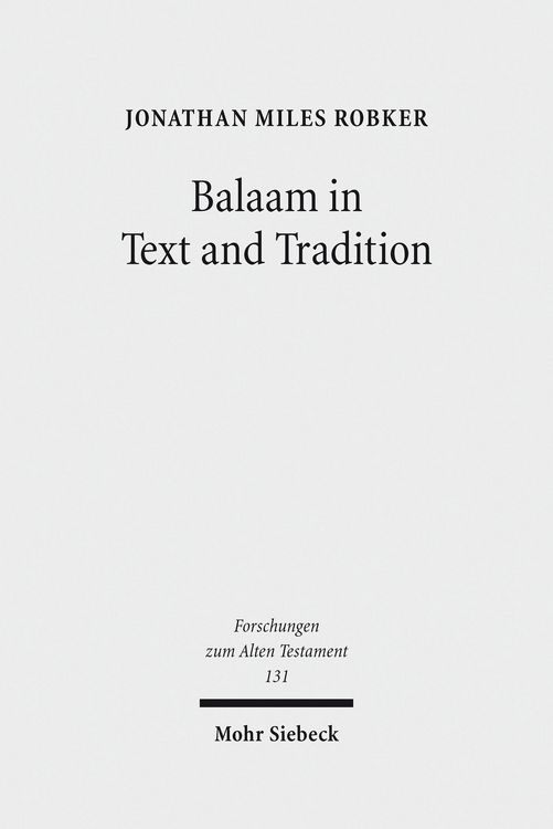 Produktbild: Balaam in Text and Tradition