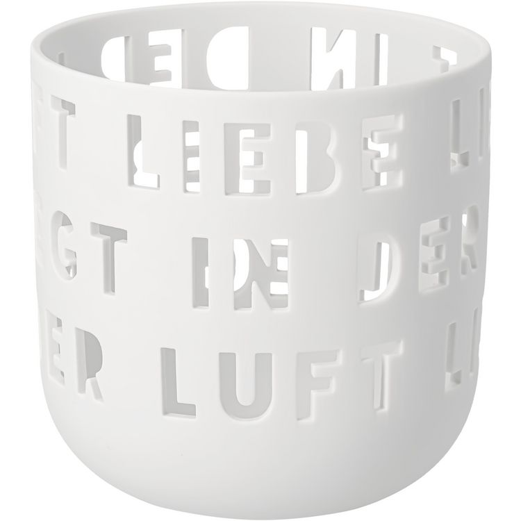 Produktbild: Windlicht Liebe liegt in der Luft D.12,6cm H.12,7cm