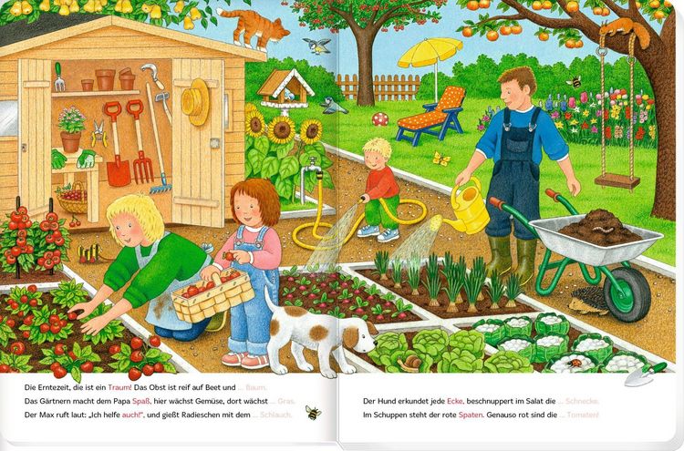Produktbild: Bilder suchen - W&ouml;rter finden: Bei uns zu Hause (Buchbonus)