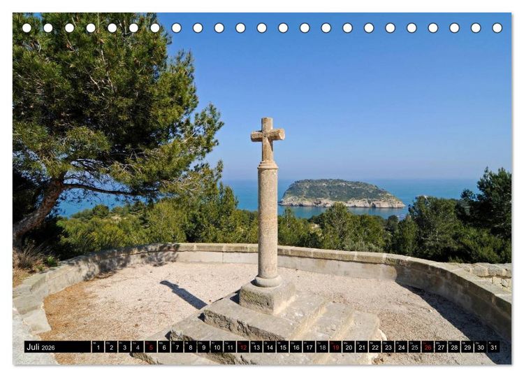 Produktbild: Costa Blanca - Spaniens wei&szlig;e K&uuml;ste (Tischkalender 2026 DIN A5 quer), CALVENDO Monatskalender