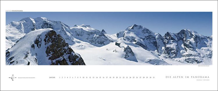 Produktbild: Die Alpen im Panorama