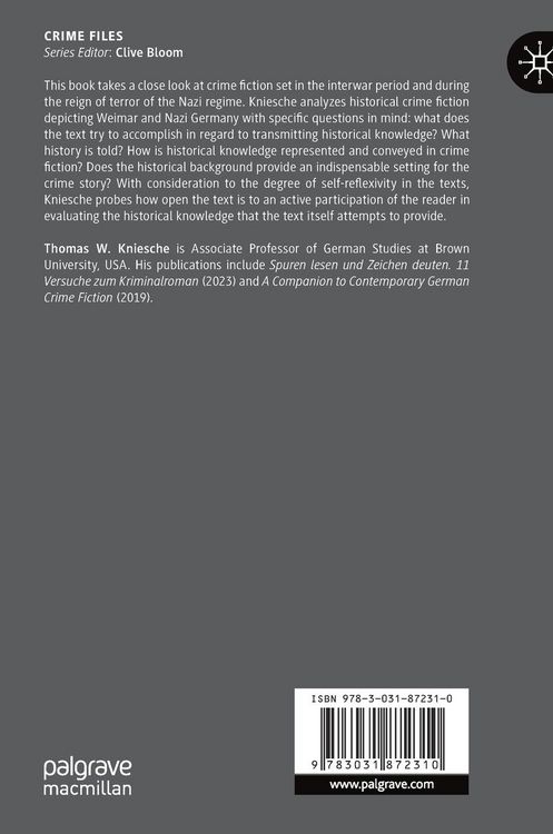 Produktbild: Investigating Crime in a Time of War