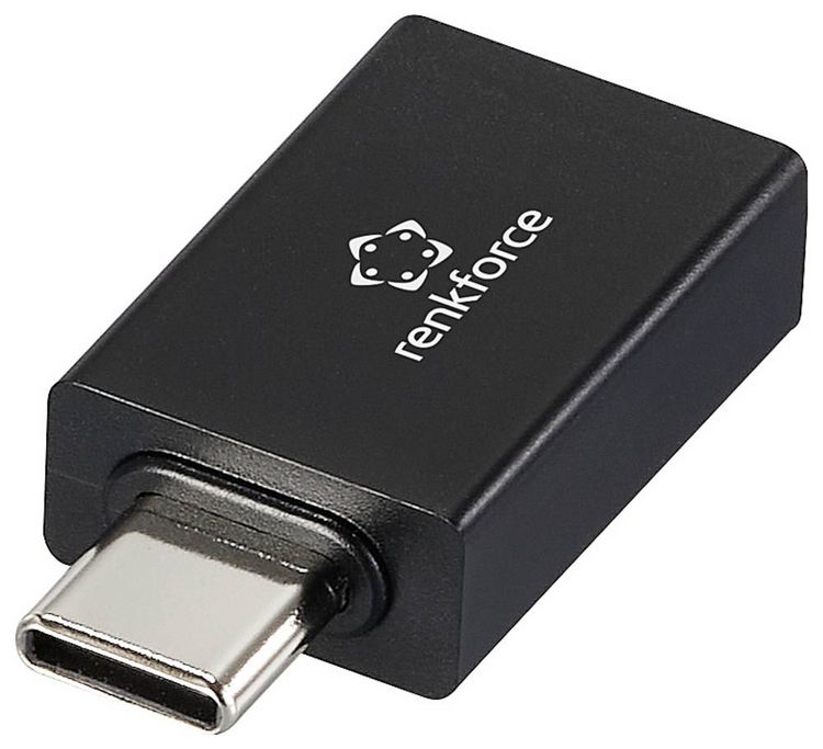 Produktbild: Renkforce USB Datenblocker Adapter [1x USB-C&reg; Stecker - 1x USB-C&reg; Buchse] RF-6615900