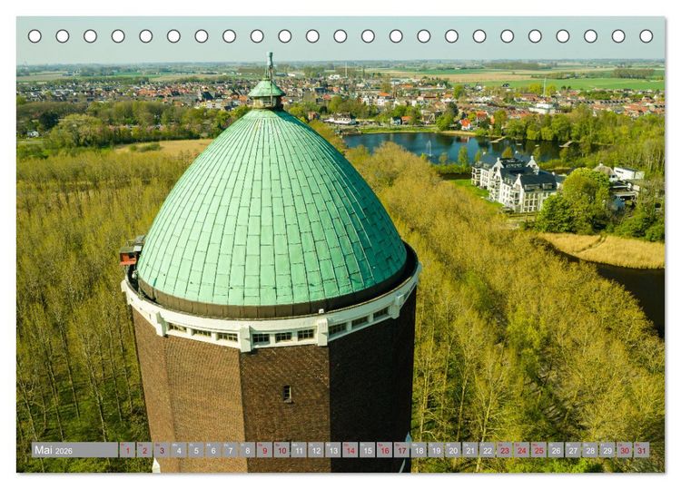 Produktbild: Ein Blick auf Terneuzen (Tischkalender 2026 DIN A5 quer), CALVENDO Monatskalender