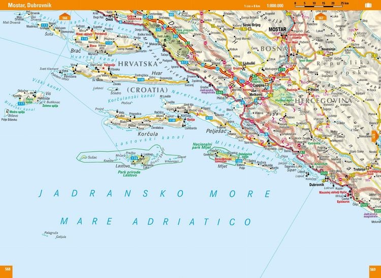 Produktbild: Stefan Loose Reisef&uuml;hrer Balkan, Die Adria-Route. Slowenien, Kroatien, Bosnien und Herzegowina, Montenegro, Albanien