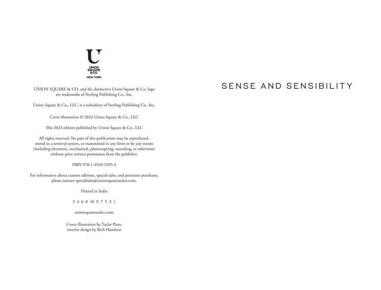 Produktbild: Sense and Sensibility (Special Edition)