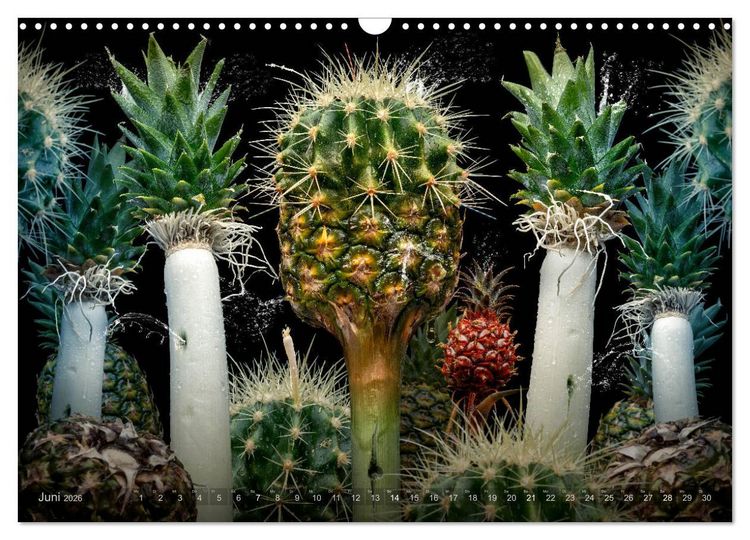 Produktbild: Flora miracula - Die wundersame Welt des Fotografen Olaf Bruhn (Wandkalender 2026 DIN A3 quer), CALVENDO Monatskalender