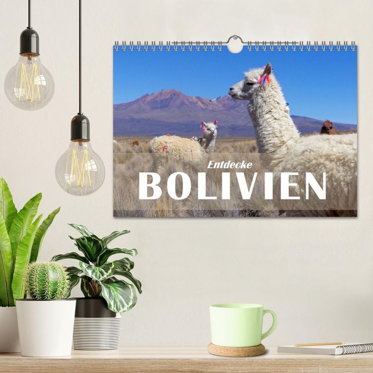 Produktbild: Entdecke Bolivien (Wandkalender 2026 DIN A4 quer), CALVENDO Monatskalender