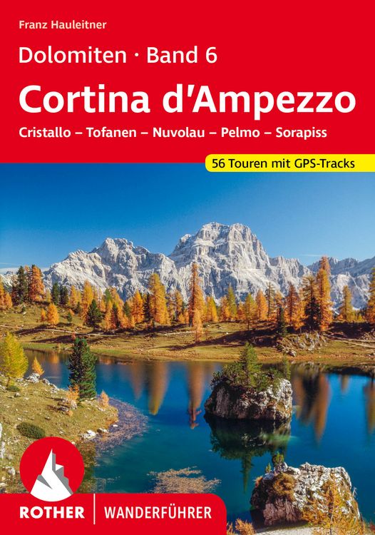 Produktbild: ROTHER Wanderf&uuml;hrer Dolomiten Band 6 - Cortina d&rsquo;Ampezzo