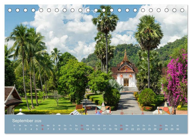 Produktbild: Spirit of Asia (Tischkalender 2026 DIN A5 quer), CALVENDO Monatskalender