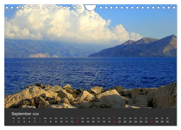 Produktbild: Magisches Kroatien (Wandkalender 2026 DIN A4 quer), CALVENDO Monatskalender