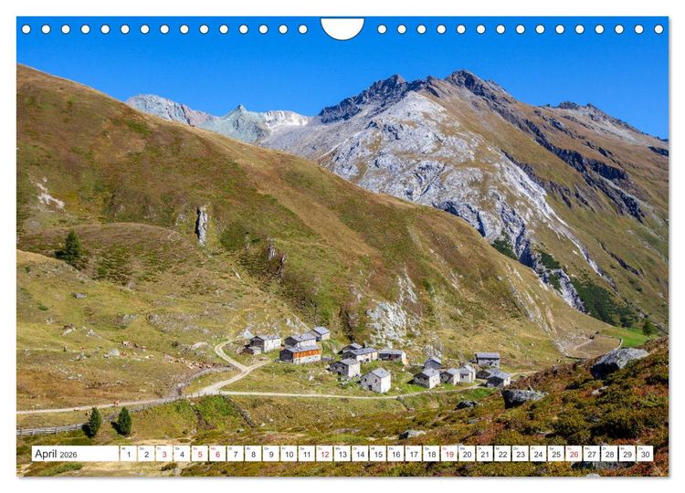 Produktbild: Jagdhausalm in Osttirol (Wandkalender 2026 DIN A4 quer), CALVENDO Monatskalender