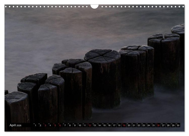 Produktbild: Binz Zingst 2026 (Wandkalender 2026 DIN A3 quer), CALVENDO Monatskalender