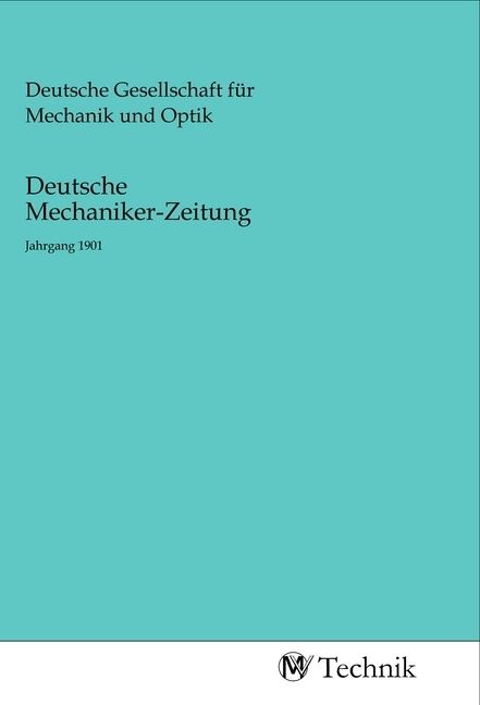 Produktbild: Deutsche Mechaniker-Zeitung