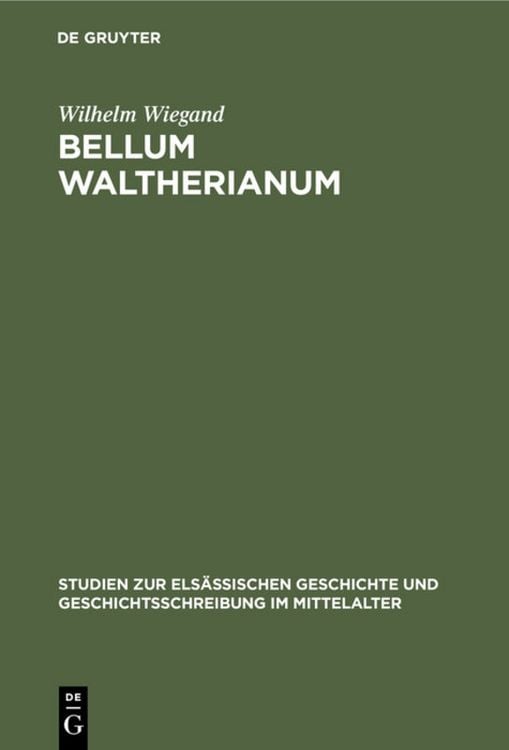 Produktbild: Bellum waltherianum