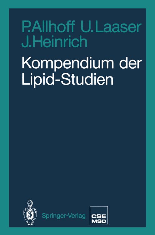 Produktbild: Kompendium der Lipid-Studien