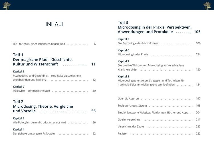 Produktbild: Microdosing mit Psilocybin