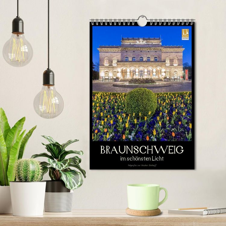 Produktbild: Braunschweig im sch&ouml;nsten Licht (Wandkalender 2026 DIN A4 hoch), CALVENDO Monatskalender