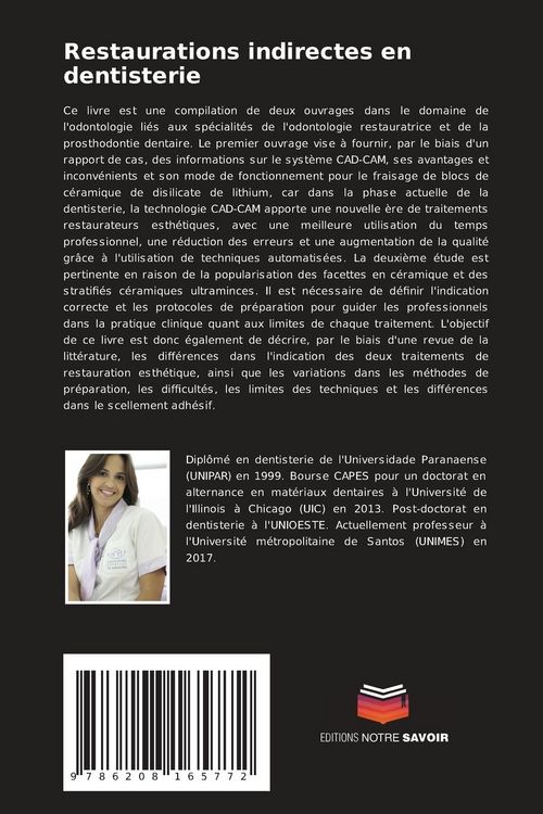 Produktbild: Restaurations indirectes en dentisterie