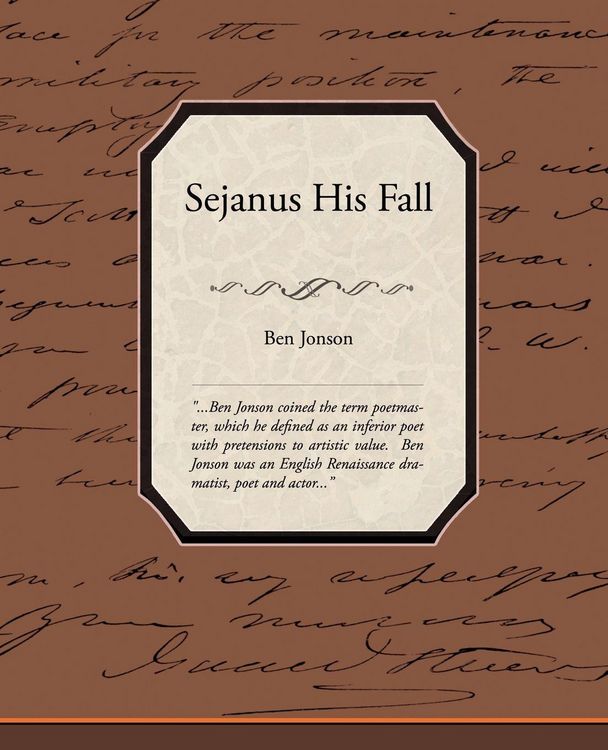 Produktbild: Sejanus His Fall