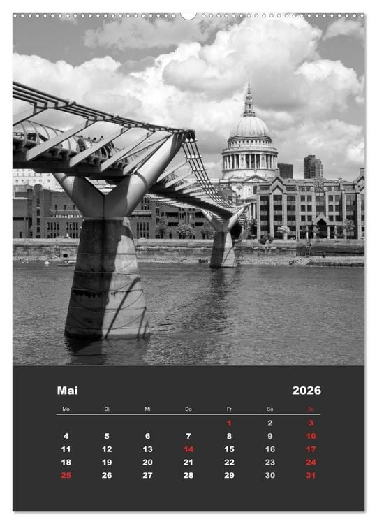 Produktbild: Glanzlichter einer Metropole LONDON (Wandkalender 2026 DIN A2 hoch), CALVENDO Monatskalender