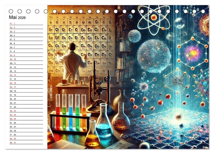 Produktbild: Fortschritt im Fokus - Wandel der Zeit (Tischkalender 2026 DIN A5 quer), CALVENDO Monatskalender