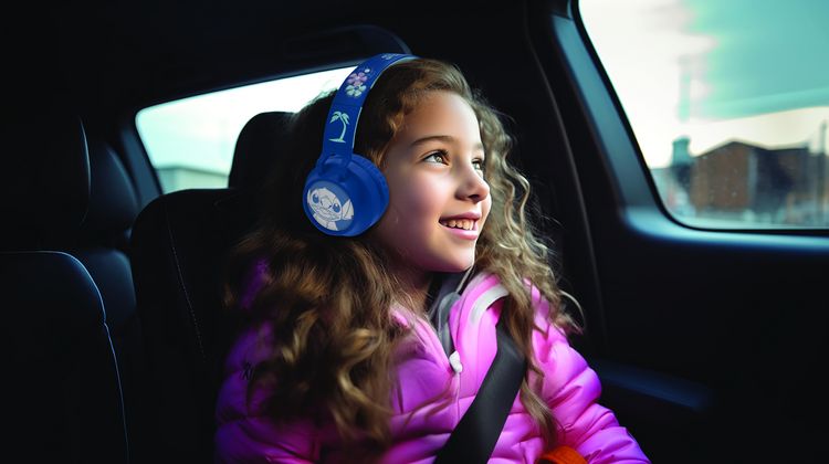 Produktbild: 3D-Stitch-Design Bluetooth&reg; und kabelgebundene Kopfh&ouml;rer