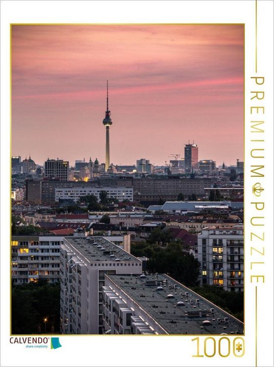 Produktbild: CALVENDO Puzzle Blick nach Westen | 1000 Teile Lege-Gr&ouml;&szlig;e 64x48cm Foto-Puzzle f&uuml;r gl&uuml;ckliche Stunden