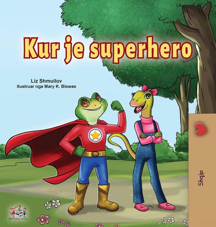 Produktbild: Being a Superhero (Albanian Children's Book)