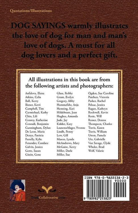 Produktbild: DOG SAYINGS; wit & wisdom from man's best friend