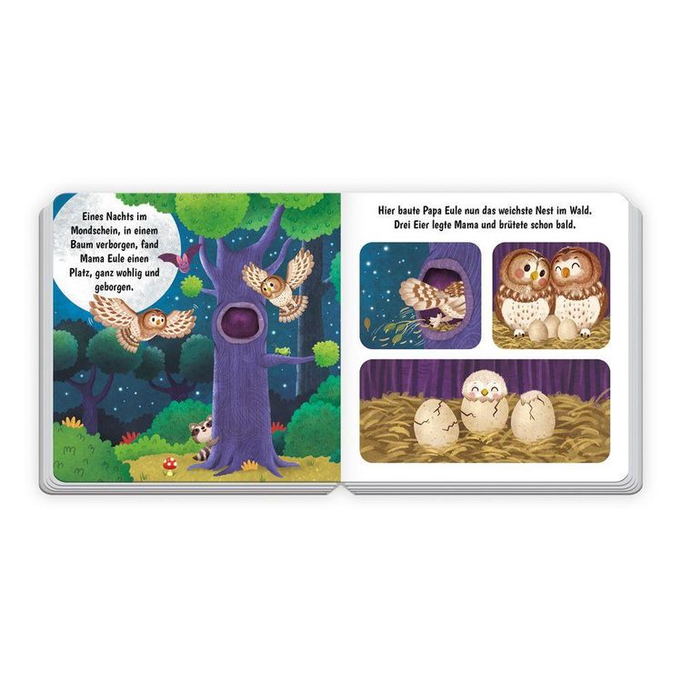 Produktbild: Tr&ouml;tsch Pappenbuch mit Reimen Ich bin die kleine Eule