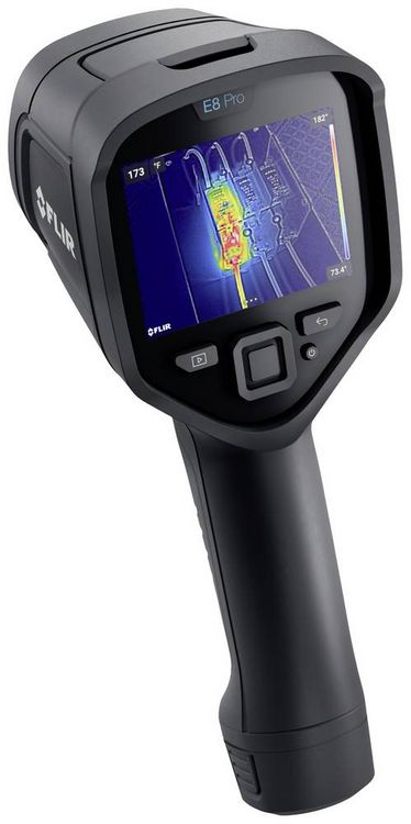 Produktbild: FLIR E8 Pro W&auml;rmebildkamera -20 bis +550&deg;C 320 x 240 Pixel 9Hz Touchscreen