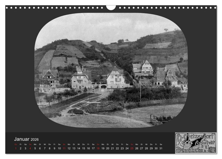Produktbild: Lebensr&auml;ume um 1900 (Wandkalender 2026 DIN A3 quer), CALVENDO Monatskalender