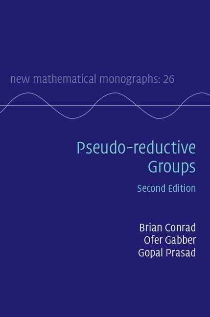 Produktbild: Pseudo-reductive Groups
