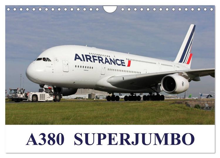 Produktbild: A380 SuperJumbo (Wall Calendar 2027 DIN A4 landscape), CALVENDO 12 Month Wall Calendar