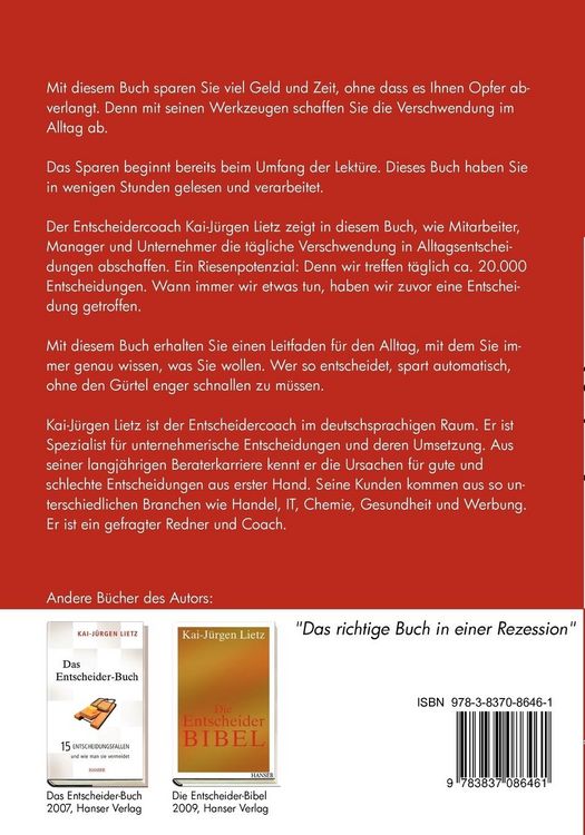 Produktbild: Sparen ohne Opfer