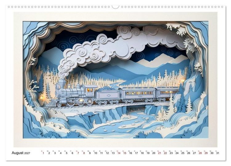 Produktbild: Wild West Dioramas (Wandkalender 2027 DIN A2 quer), CALVENDO Monatskalender