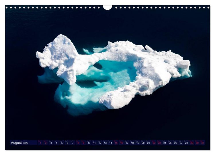 Produktbild: Antarctica Glaciers, seals and penguins (Wall Calendar 2026 DIN A3 landscape), CALVENDO 12 Month Wall Calendar