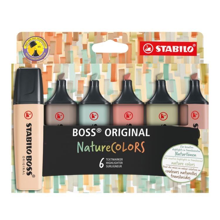 Produktbild: STABILO Textmarker BOSS ORIGINAL NatureCOL.