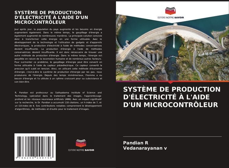 Produktbild: Syst&egrave;me De Production D'&eacute;lectricit&eacute; &Agrave; L'aide D'un Microcontr&ocirc;leur