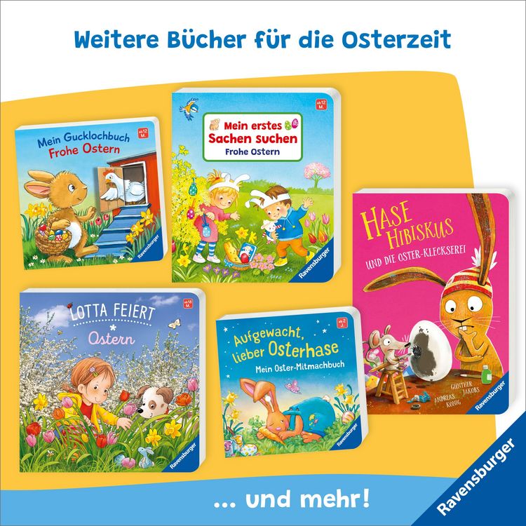 Produktbild: Aufgewacht, lieber Osterhase: Mein Oster-Mitmachbuch